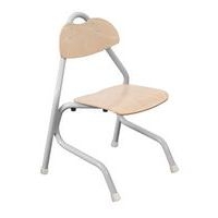 Chaise Tempo aluminium appui sur table - Mobidecor - Image principale