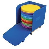 Lot de 10 coussins 10 couleurs - Manutan Expert - Image 4