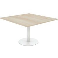Table de réunion Elga plateau stratifié pied corolle MBA - Image 2