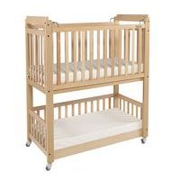 Lit crèche Duo double niveau avec matelas - Image principale