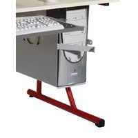 Support unité centrale en tôle pour table Fougères prof. 60 cm, avec fermeture - Image principale