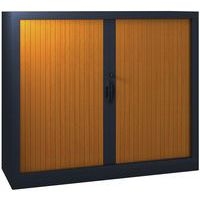 Armoire métal Classique hauteur 102 cm rideaux PVC classé au feu M1 Acial - Image 8