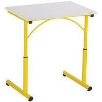 Table réglable Atlas II chants surmoulés - Manutan Expert - Image principale