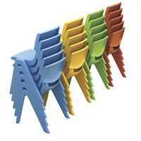 Chaise maternelle 4 pieds Clémence - Manutan Expert - Image 2