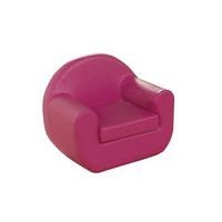 Fauteuil club Ondulo, version 6/10 ans, coloris fuchsia - Image principale