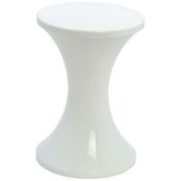 Lot 2 tabourets polypropylène Tam Tam Pop blanc - Image principale