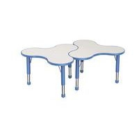 Table Clémence plateau trèfle - Manutan Expert - Image 2