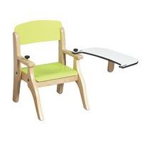 Fauteuil Lili avec tablette amovible T0 coloris vert - Image 3