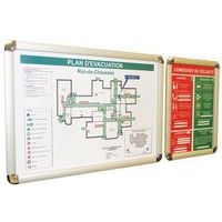 Cadre d'affichage Vit'Clac Sécurisé format A4 - Image principale