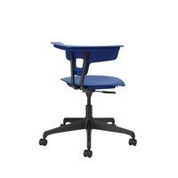 Chaise hauteur réglable Ruckus sur roulettes, assise coloris bleu foncé - Image 2