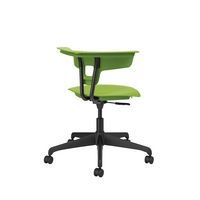 Chaise hauteur réglable Ruckus sur roulettes, assise coloris vert citron - Image 2