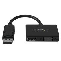 Adaptateur audio/vidéo de voyage-Convertisseur 2-en-1 DisplayPort - Image principale