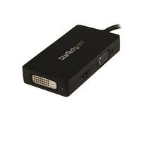 Adaptateur de voyage DisplayPort vers VGA/DVI/HDMI-Covertisseur vidéo 3-en-1 - Image 2