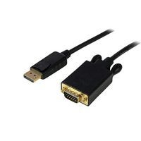 Adaptateur DisplayPort vers VGA-Câble Display Port Mâle VGA Mâle Noir 91cm - Image principale
