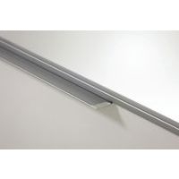 Tableau simple émaillé vert, cadre aluminium anodisé - 0,60 x 0,90 m - Image 3