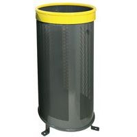 Poubelle Aro 110 L - gris/jaune - Image principale