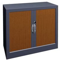 Armoire métal Classique hauteur 69 cm rideaux PVC classé au feu M1 Acial - Image 2