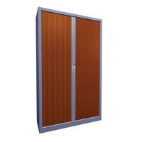 Armoire à rideaux métalliques coulissants hauteur 198 cm - Acial - Image 9