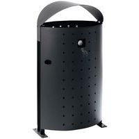 Poubelle Dara 95 litres et cendrier - Image principale