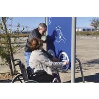 Panneau avec labyrinthes, accessible PMR - fixation platines - Image principale