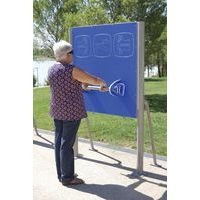 Panneau avec rouleau rotatif - Image principale