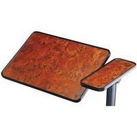 Plateau latéral adaptable ronce de noyer - Image principale