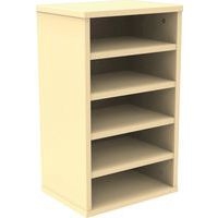 Meuble à cases enseignant  Octet  sans portes coloris Beige - Manutan Expert - Image principale