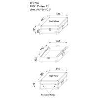 Flightcase 19" PD-FU12 pour table de mixage - Image 3
