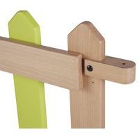 Barrière 7 lattes Lili - montants coloris vert - Image 3