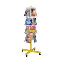 Présentoir tournant sur roulettes Zédia - Image 2