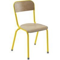 Chaise scolaire 4 pieds Atlas antibruit - Manutan Expert - Image principale