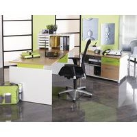 Console mobile 2 tiroirs Linéo Simmob - Image 4