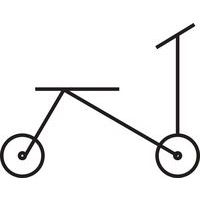 Porteur à pédales Mini Ben Hur rouge - Image 2