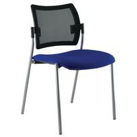 Chaise visiteur Tendance dossier résille Sokoa - Image 8