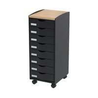 Désserte mobile à tiroirs et à cases Paperflow - Image 5