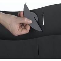 Présentoir sur pieds gris - Image 2