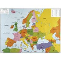 Carte de l'Europe murale double face - Image principale