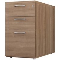 Caisson hauteur bureau 3 tiroirs profondeur 80 cm chêne de fil - Image principale