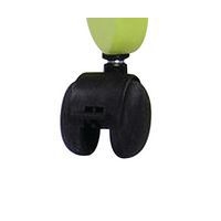 Meuble Lili 2 colonnes 6 niches avec roulettes hauteur 98 cm coloris vert - Image 2