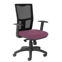 Fauteuil Ritz accoudoir réglable dossier résille noire - Manutan Expert - Image 5