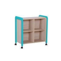 Présentoir à livres Lili coloris bleu turquoise - Image principale