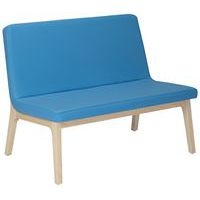 Banquette accueil Zélos 2 places sans surpiqûre - Manutan Expert - Image 8