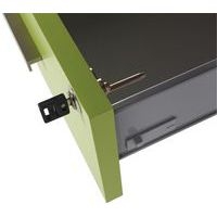 Retour suspendu pour Bureau droit Linéo Simmob - Image 2