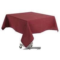 Lot de 2 nappes polyester 130x175 cm bordeaux Syana - Image principale