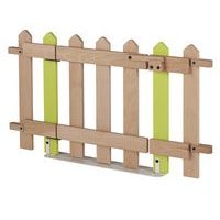 Portillon 7 lattes Lili - montants coloris vert - Image 8