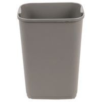 Poubelle à couvercle basculant 50L - Gris - Image 4