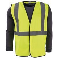 Gilet haute visibilité Jaune - Manutan Expert - Image 7
