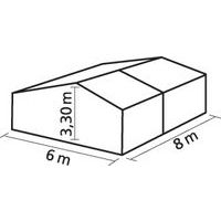 tente de réception Super Plein Air armature + toit 6 x 12 m - 72 personnes - Image 3