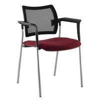 Fauteuil visiteur Tendance dossier résille Sokoa - Image 8