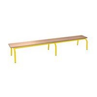 Banc maternelle sans dossier longueur 120 cm - Manutan Expert - Image principale